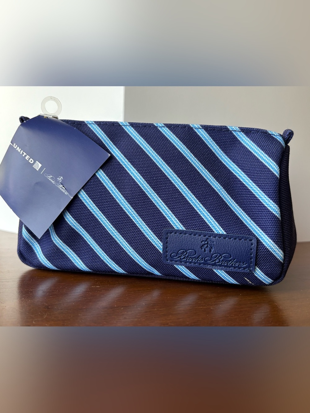 United Airlines and Brooks Brothers first class amenities kit, unopened